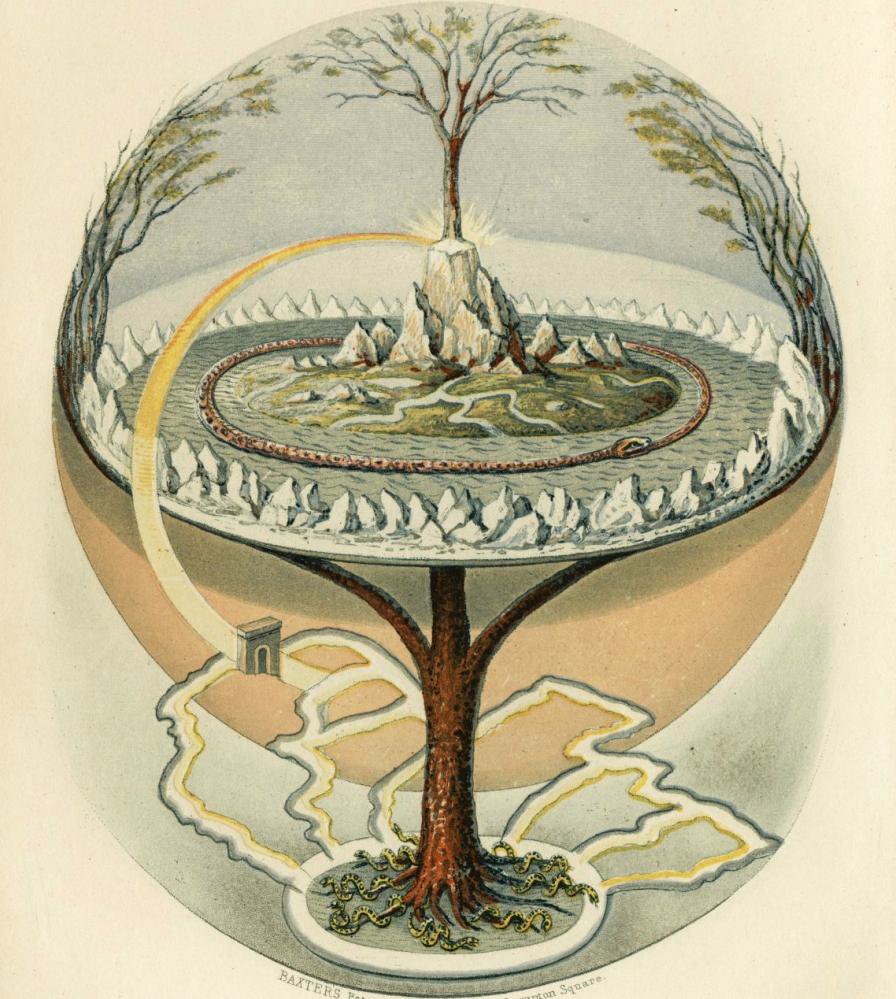 Yggdrasil Tree of Life in Norse Mythology